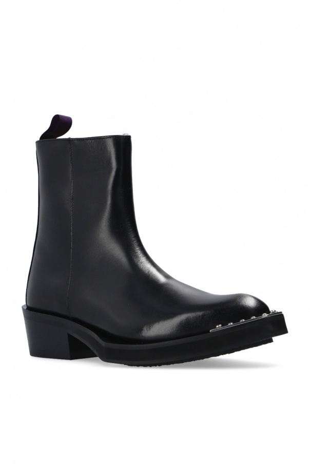 Black 'Romeo Hi' leather ankle boots Eytys - Vitkac Australia